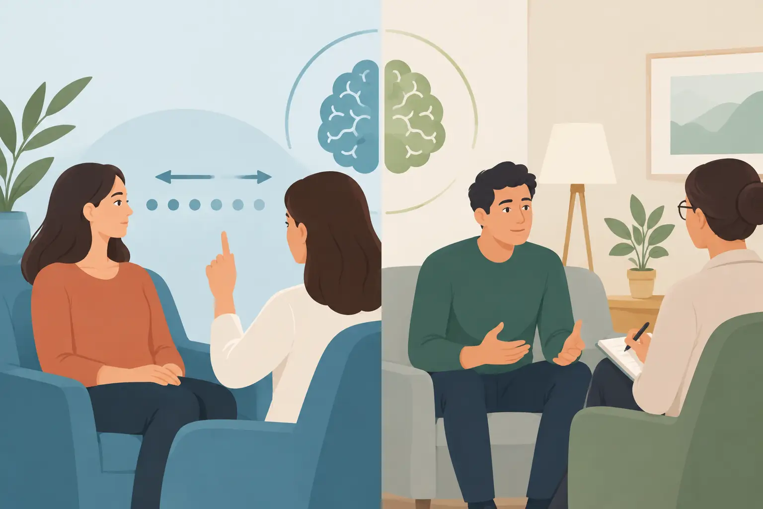 EMDR Versus Talk Therapy for Trauma Recovery